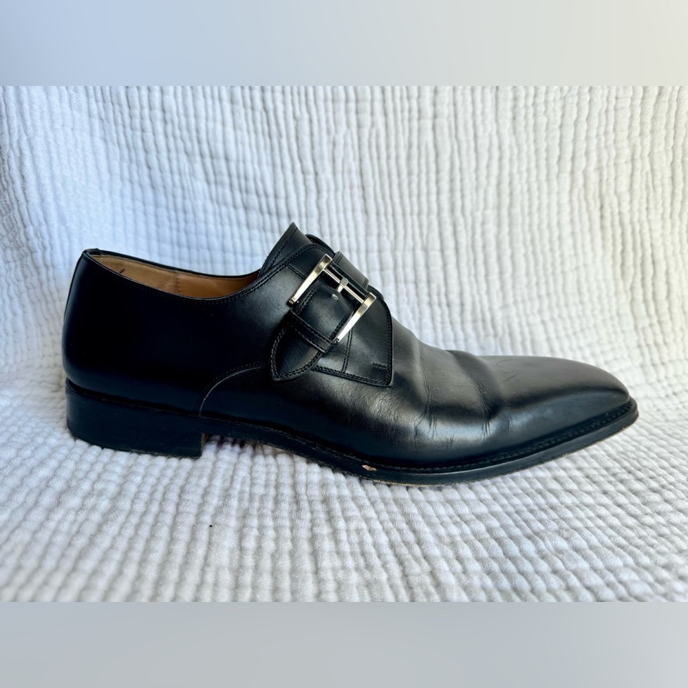 Men’s Marco II Single-Monk Leather Dress Shoe